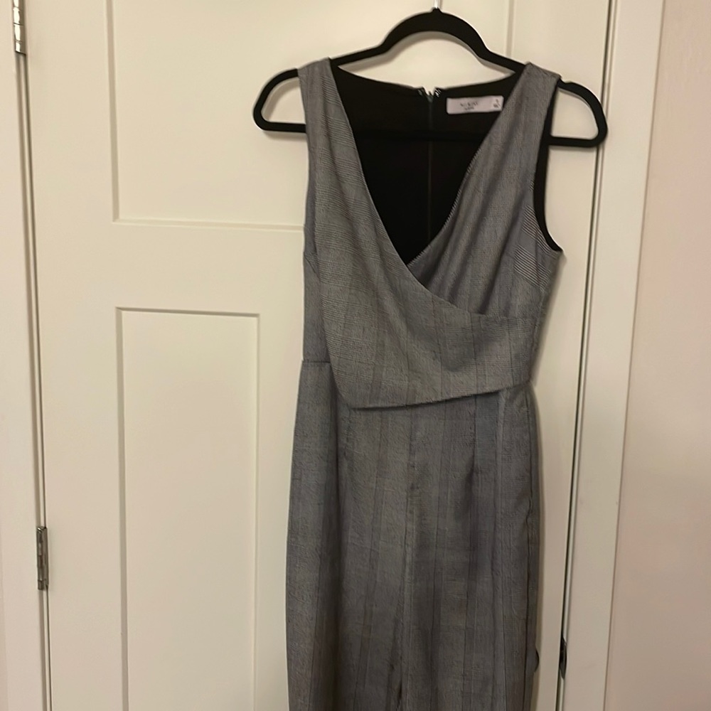 Houndstooth Jumper One-piece